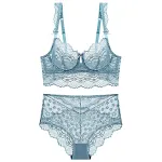 Blue Ladies Bra And Panties Set Experience all-day comfort and confidence with this beautifully designed set. Soft mater — photo 5