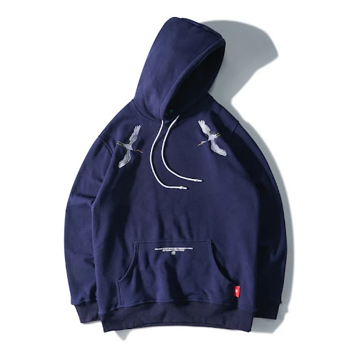 Title 2, Xianhe embroidered hooded thin sweater