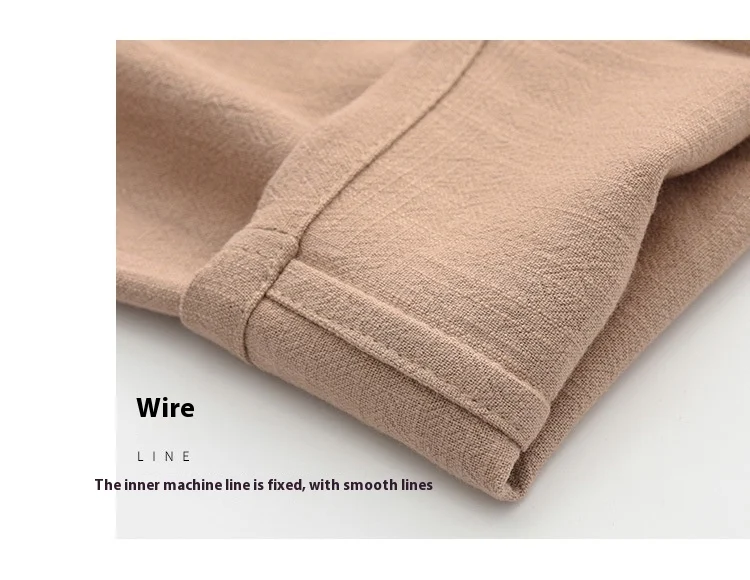 Title 6, Linen Casual Pants Oversized Mens Comfortable ...