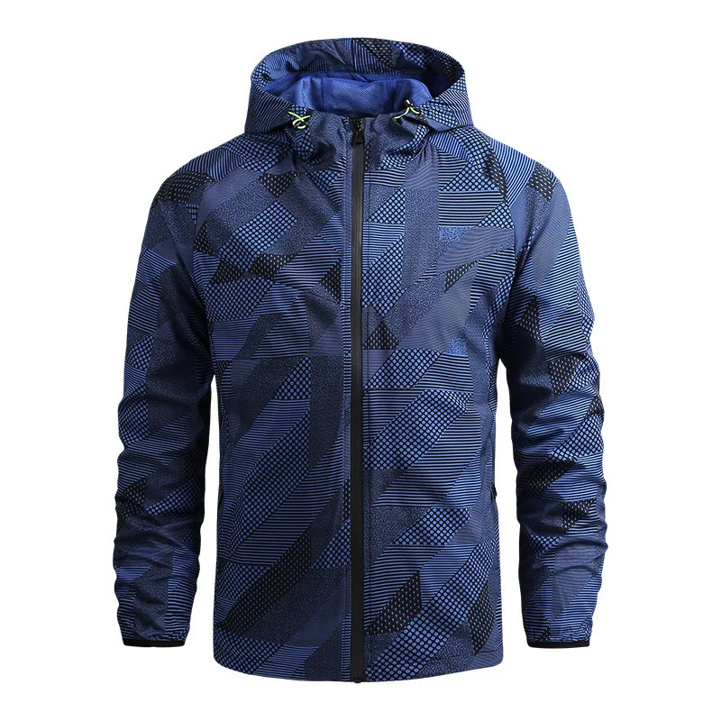 Men's Hiking Jacket Thin Casual Quick Drying Windbreaker. Lightweight and versatile, perfect for outdoor adventures and — photo 1