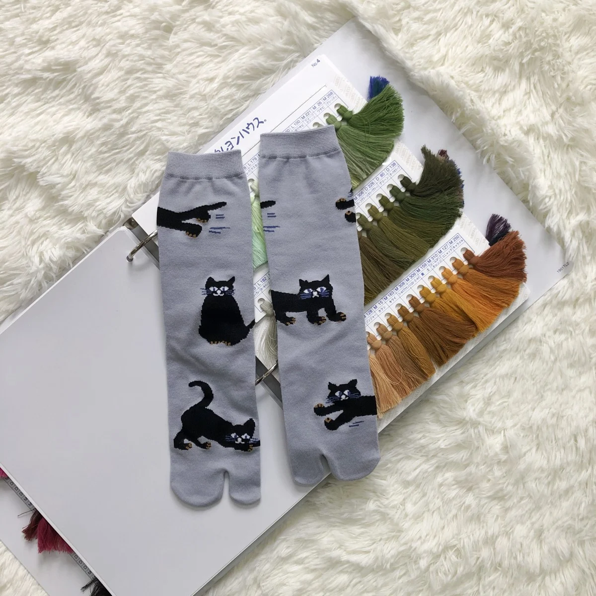 Title 7, Japanese Sou Style Flower Cat Harajuku Literary...