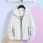 Roupa de pesca masculina com proteção solar e zíper refletivo. Perfeita para pescar, oferece proteção UV e visibilidade para atividades ao ar livre. — foto 9