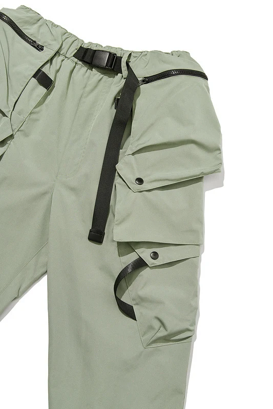 Title 2, Retro Loose Multi-pocket Outdoor Casual Pants f...
