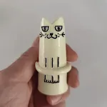 Kitten Vase