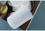 Soft Heat-Resistant Graduated Glass Measuring Cup with Soft Silicone Grip for precise liquid and ingredient measurements — photo 11