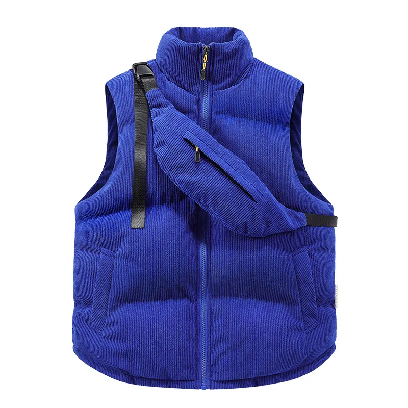 Title 7, Casual Down Warm Vest Cotton-padded Coat Perfec...