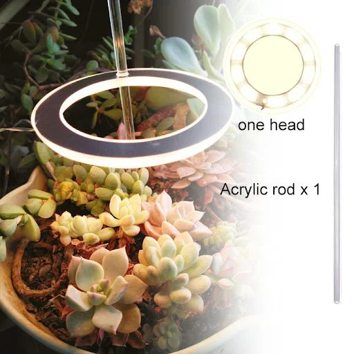 Title 6, Lâmpada de cultivo LED de espectro completo USB...