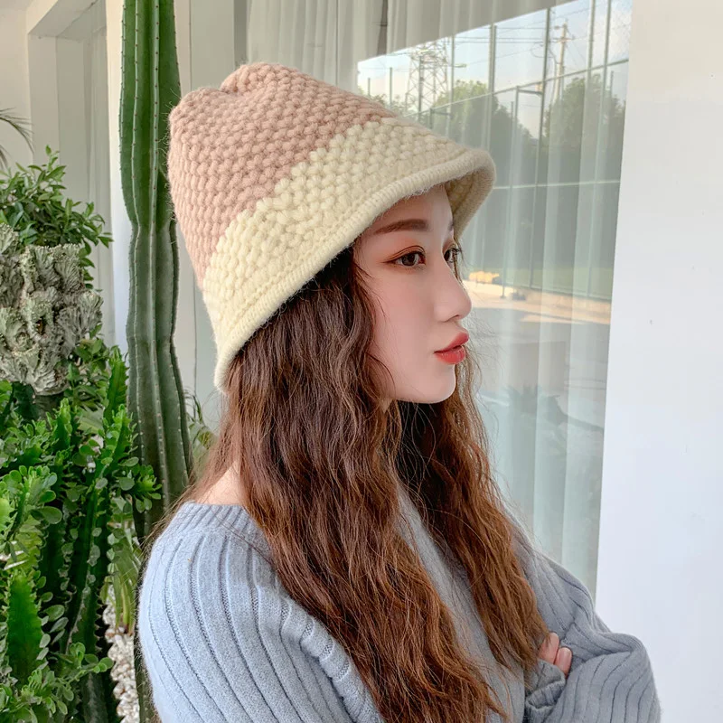 Gorro de lana estilo pescador de Niche Designer para mujer — foto 3