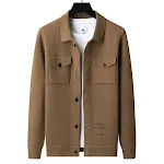 New Cardigan Sweater Men's Coat A warm and stylish men's sweater coat. Perfect for everyday wear, versatile and comforta — photo 4
