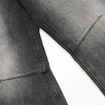 Denim straight-leg broek voor heren met contrasterende kleuren, comfortabele pasvorm en casual look voor dagelijks gebruik, ideaal voor elke dag. — foto 15