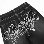 Letter Embroidered Straight Jeans For Men. Comfortable and stylish everyday wear. These jeans add a unique touch to your — photo 17