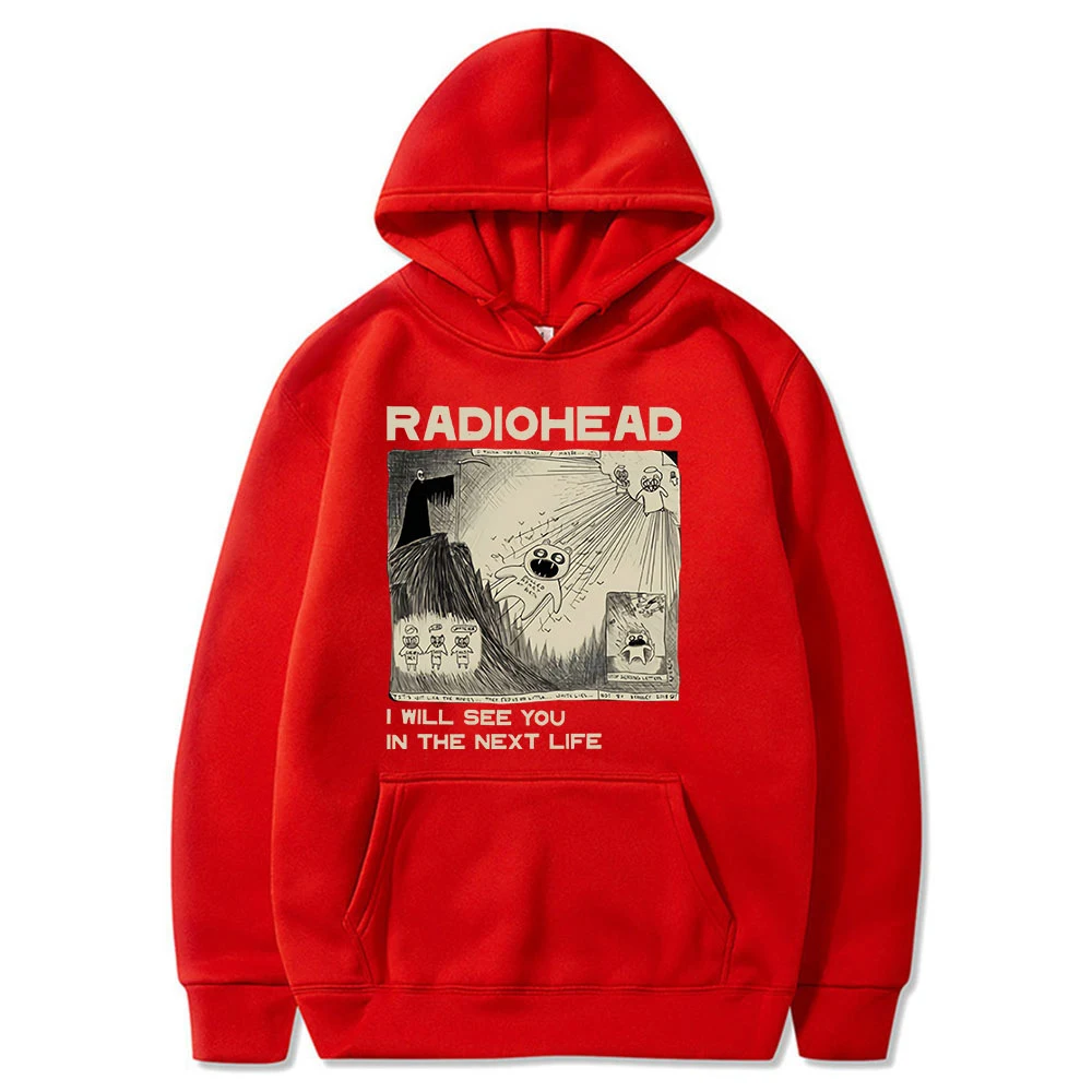 Vintage Radiohead Hoodie Men Fashion Oversized Hoodies provides ultimate comfort and style for fans. Enjoy a relaxed loo — photo 6
