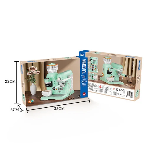 Title 4, 663008 Grinding Coffee Machine Building Block M...