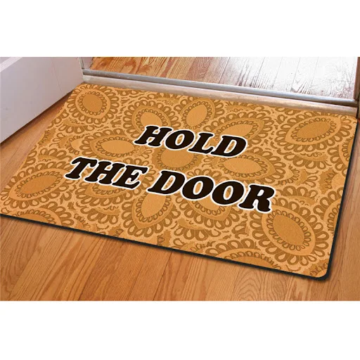 Title 3, Fashion Pattern Rubber Kitchen Floor Mat, non s...