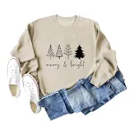 Printing Casual Women's Round Neck Loose Sweatshirt Shirt — photo 20