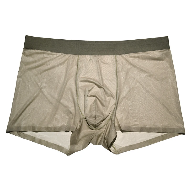 Men's Fashion Silky Ice Silk Underwear for ultimate comfort. Breathable and soft, experience cool freedom of movement wi — photo 2