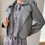 New Genuine Leather Clothes Women's Jacket Sheepskin Loose-fitting Short Coat offers comfort, style, and a modern look, — photo 10