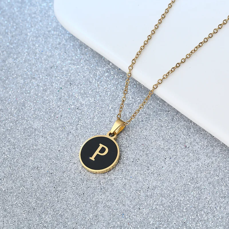 Title 7, Colar com corrente em forma de O, Dourado com a...