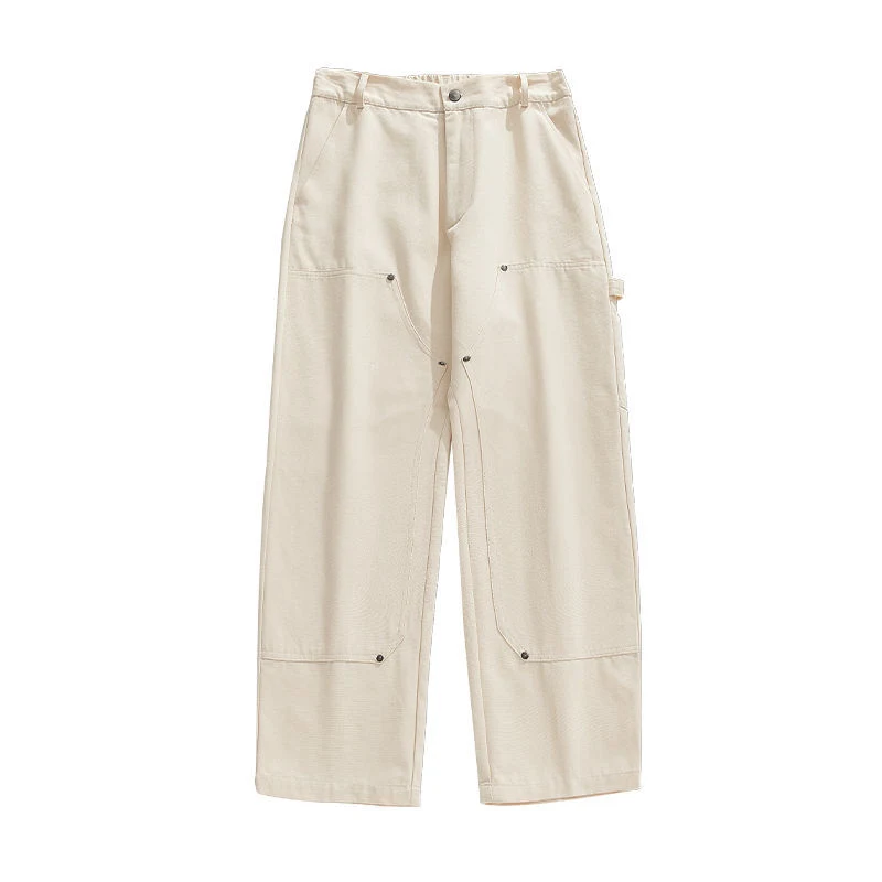 Heren Retro Straight Casual Broek Klassieke Stijl Comfortabel en Veelzijdig Ideaal voor Dagelijks Gebruik en Verschillende Outfits — foto 4