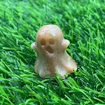 Fantasminha de Pedra Natural 3cm para Halloween. Decoração perfeita para sua casa ou festa. Um toque assustador e charmoso. — foto 26