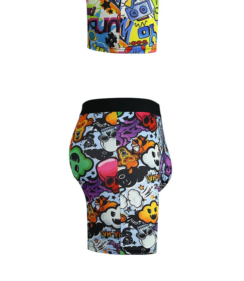Title 11, Mens Underwear Graffiti Novel Print Breathable...