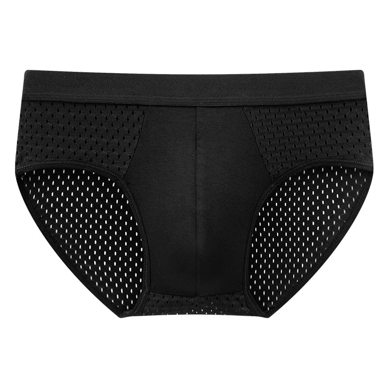 Quick-drying Mesh Ice Silk Men's Triangle Underwear. Breathable and comfortable, keeping you cool and dry all day long. — photo 15