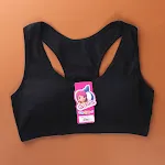 Sports Style Simple Girl Fixed Double Shoulder Strap Underwear, perfect for active girls, providing comfort and support — photo 8