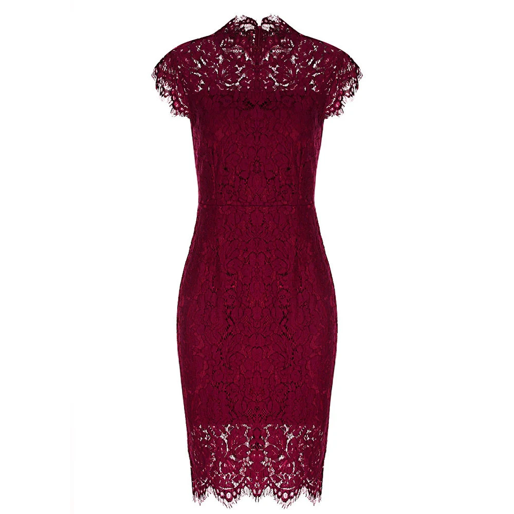 Women's Clothing European And American Solid Color Dress — photo 3