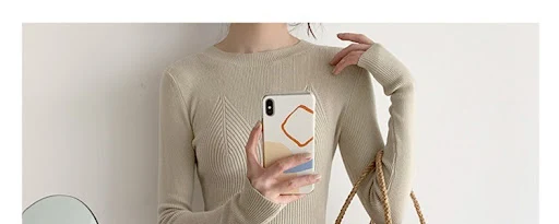 Title 26, Slimmende knielange sweater rok basis, creëert ...