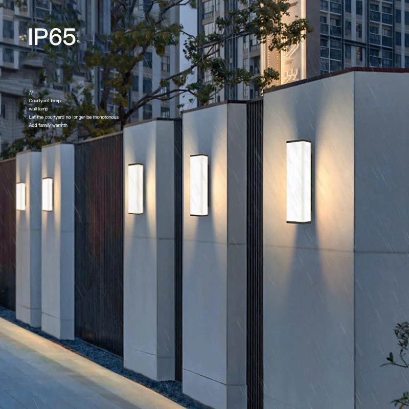 Title 2, Waterproof Long Strip Outdoor Wall Light Illumi...