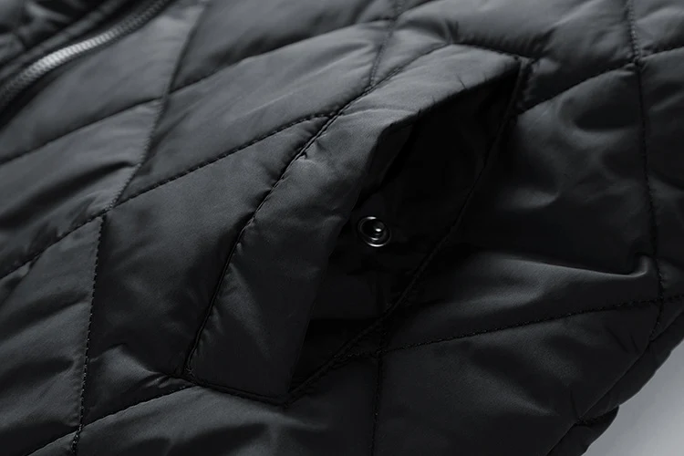 Title 15, Solid Color European And American Cotton-padded...