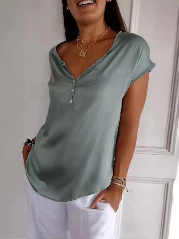 Title 5, Womens Summer Top, European and American Style...