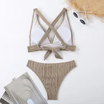 New European and American Bikini Swimsuit for women, perfect for beach and pool, modern and comfortable design, enjoy th — photo 15