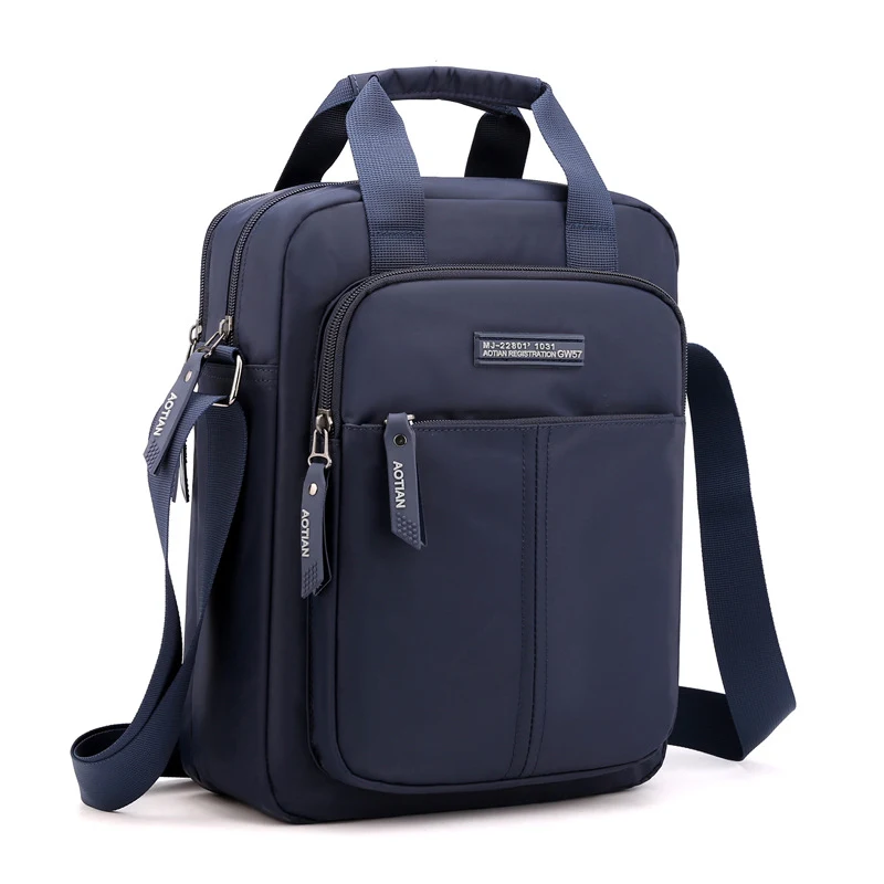 Vertical Men's Casual Business One-shoulder Messenger Bag. Carry your essentials in style and comfort. Perfect for work, — photo 3