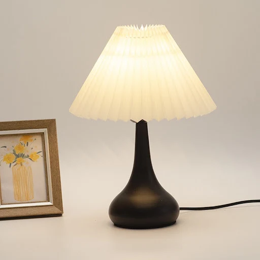 Title 3, Creative warm bedside table night lamp for bedr...