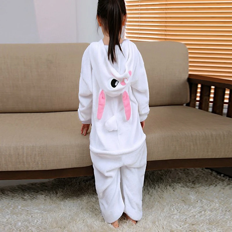 Kinder onesie pyjama's met cartoonfiguren voor thuis, zacht en comfortabel, ideaal om in te slapen en te relaxen, schattige ontwerpen. — foto 1