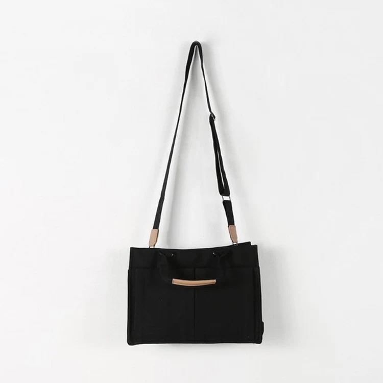 Bolso de hombro personalizado para mujer, estilo literario con múltiples bolsillos, ideal para organizar tus pertenencias y lucir elegante. — foto 1