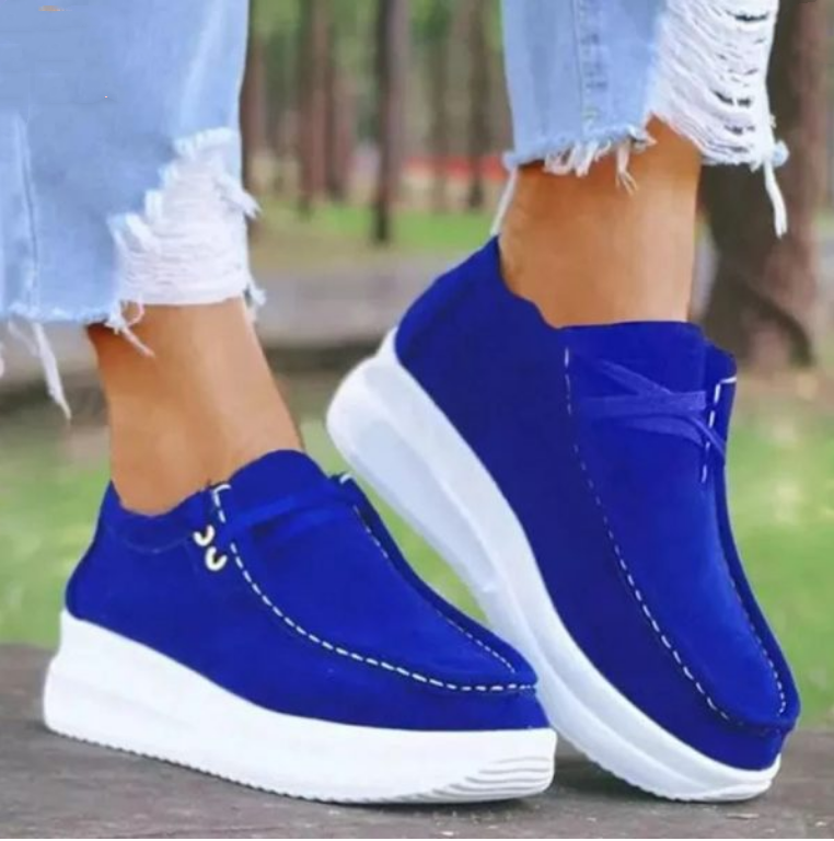 Title 6, Womens platform platform heel lace-up casual s...