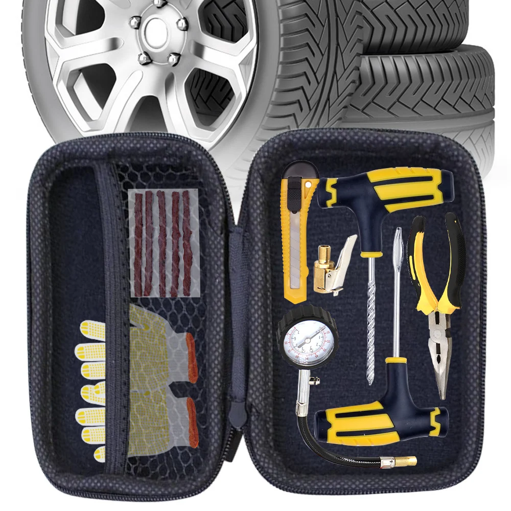 Vacuum Tire Repair Tool Set Quickly repair punctures and get back on the road. Complete toolset for effective and reliab — photo 1