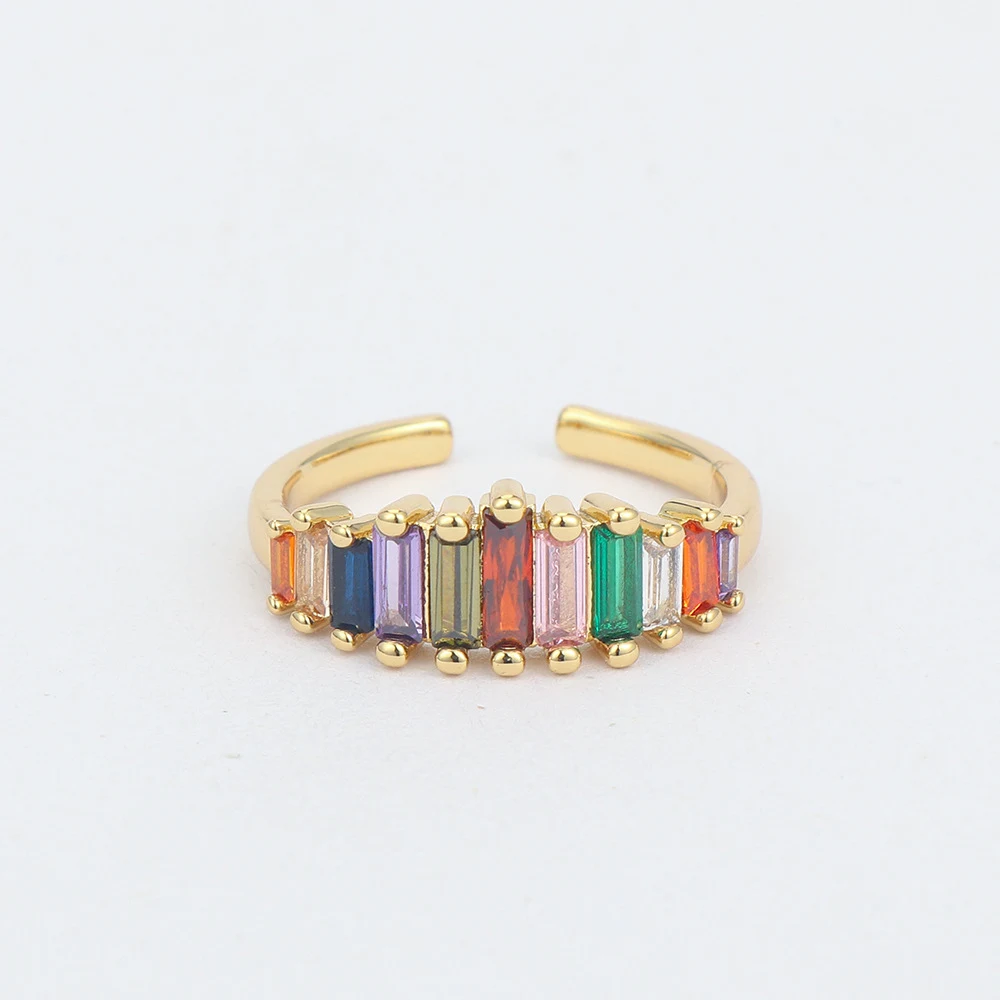 Anel banhado a cobre Fashion Hot Sold. Design elegante para mulheres. Adicione um toque de sofisticação ao seu visual diário. Compre já! — foto 2