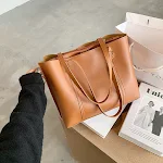 Bolsa Tote Feminina de Grande Capacidade, Nova Moda Retrô para Lazer. Espaçosa e estilosa para transportar tudo o que você precisa. — foto 1