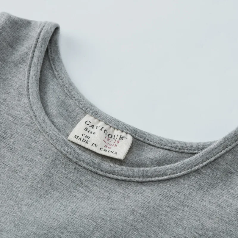 Frühling-Herbst Baby Mädchen Baumwoll-Gaze Kleid Langarm-T-Shirt Prinzessin Kleid Mädchen Import-Kleidung Trend Mode — foto 8