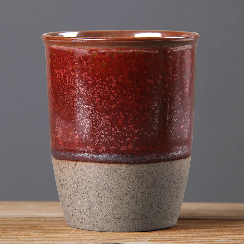 Japanese Creative Ceramic Mug, Retro Office & Home Cup. Kiln turned, perfect for coffee, milk, or water. Enjoy your favo — photo 1