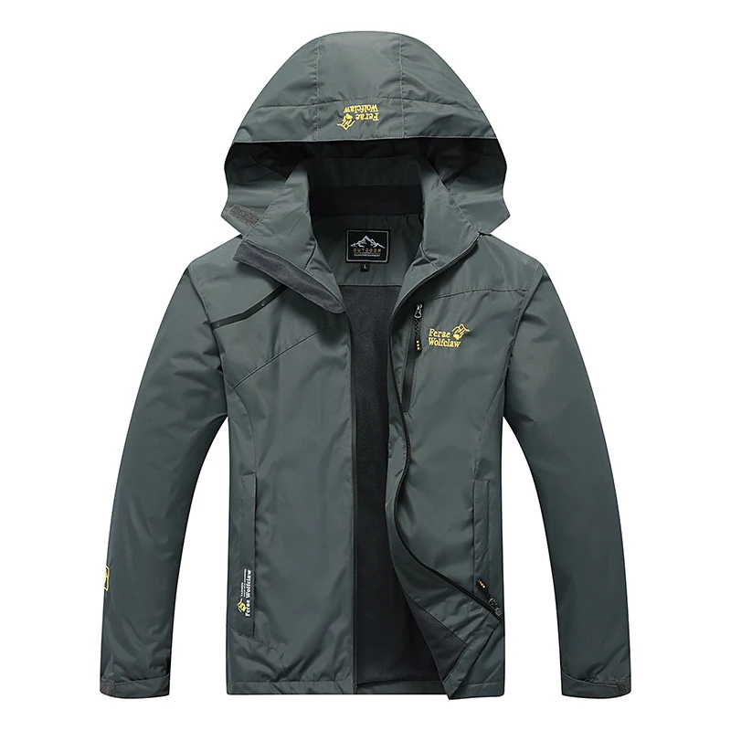 Men's Autumn Thin Windproof Waterproof Jacket. Lightweight and protective for changing fall weather. Stay dry and comfor — photo 13