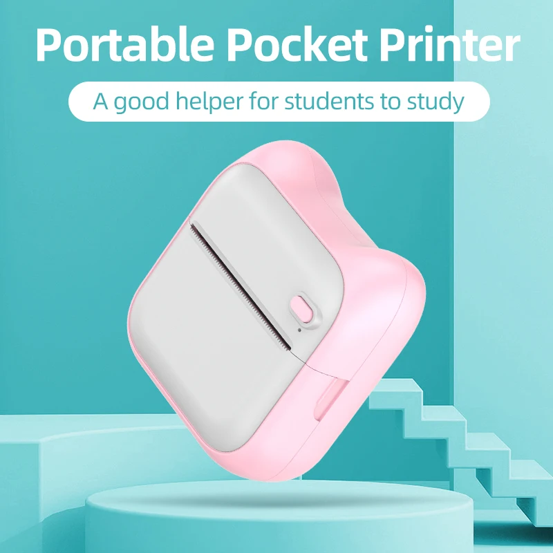 Title 7, Portable Print Thermal Self Adhesive Stickers P...