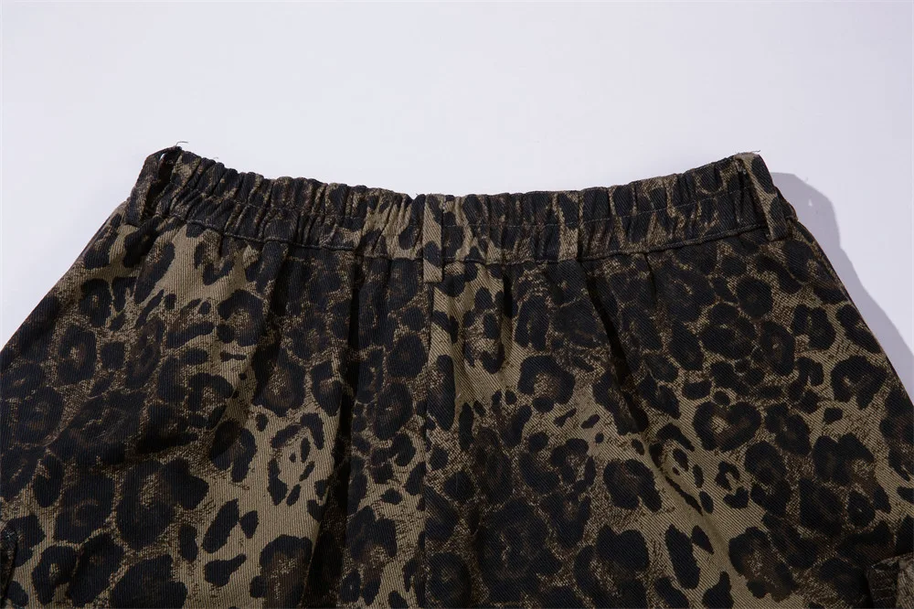 Leopard Camouflage Werkshorts Heren — foto 10