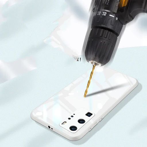 Title 5, P40 Pro Mobile Phone Case Macaron Glass Stylish...