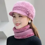 Light Hat Leather Purple