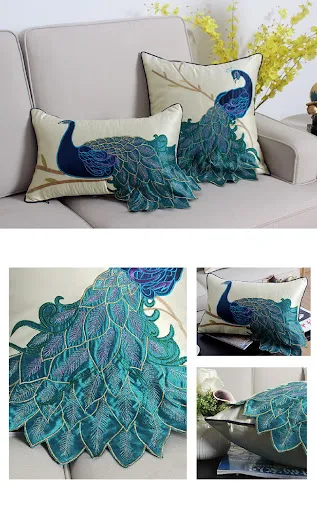 Title 6, New Chinese style soft furnishing living room s...