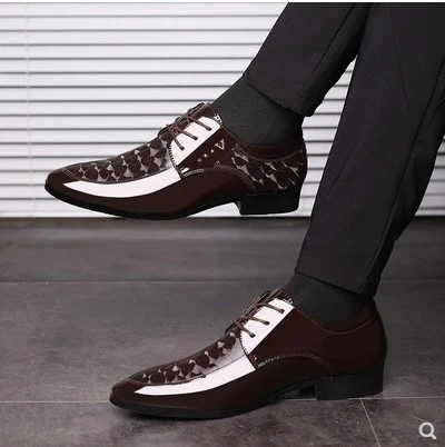 Title 8, Shiny leather shoes with pointed toes, perfect ...